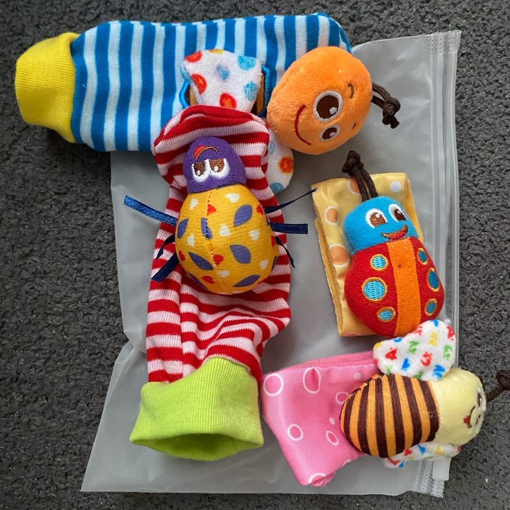 Colorful Baby Rattle Set -10 pieces - Picture 3 of 3
